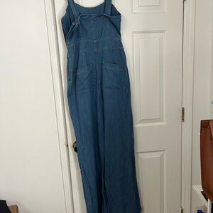Women's Blue Denim Overalls